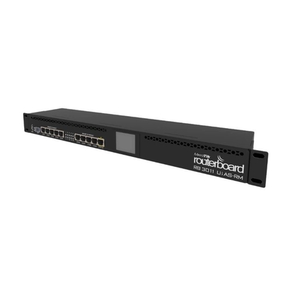 RB3011UiAS-RM 1GB RAM Datacom Switches PoE uit op Haven 10 2x1.4GHz cpu