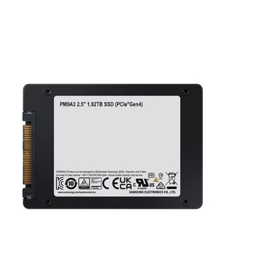 PM9A3 Samsung-Solid-state drive SSD 2,5 U.2 NVME GEN 4 1.92TB