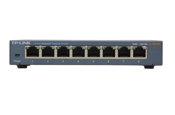 Oorspronkelijke SWITCH TL-SG108 8 Port Gigabit Ethernet Network Switch