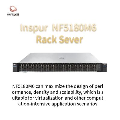 Van de het Rekopslag van Intel C621A het Rek van de Serverinspur NF5180M6 1U zet Server op