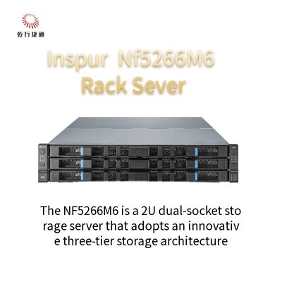 Wereldwijde snelle verzending Server Inspur Server Rack NF5266 M6 2U Server 8368CPU