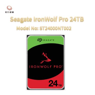 Seagate IronWolf Pro 24TB Model nr.: ST24000NT002