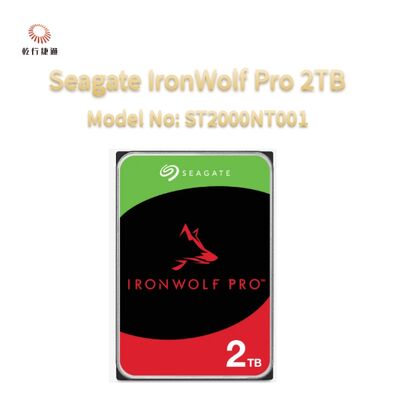 Seagate Ironwolf Pro 2TB Modelnummer: ST2000NT001