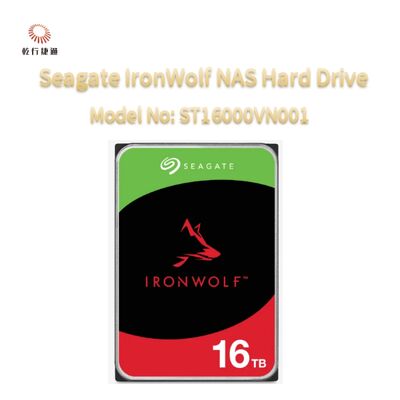 Seagate IronWolf® Network-Attached Storage (NAS) harde schijf model nr.: ST16000VN001