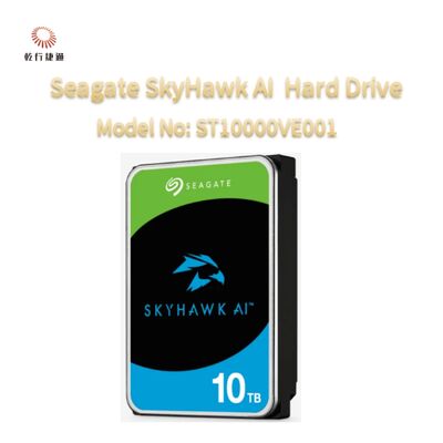 Seagate SkyHawk AI Videoharddisk Model No: ST10000VE001