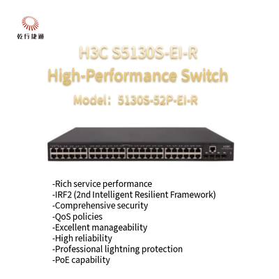 H3C S5130S-EI-R 5130S-52P-EI-R High-Performance Gigabit Ethernet Switch van de volgende generatie
