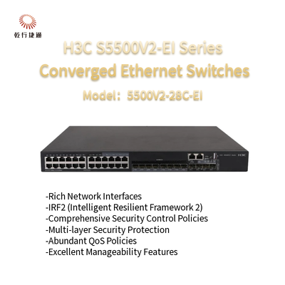H3C S5500V2-EI-serie S5500V2-28C-EI High-performance converged Ethernet-switches