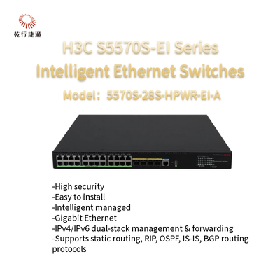 H3C S5570S-EI-serie 5570S-28S-HPWR-EI-A S5570S-28S-EI Ethernet-switches