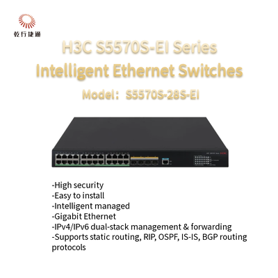 H3C S5570S-EI-serie S5570S-28S-EI Intelligente Ethernet-switches met hoge prestaties