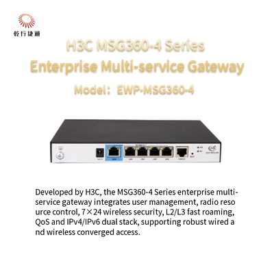 H3C MSG360-4 reeks EWP-MSG360-4 Enterprise Multi-service Gateway