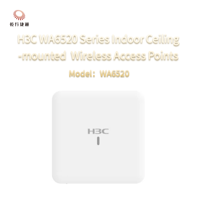 H3C WA6520-serie Plafondgemonteerde Wi-Fi 6 (802.11ax) draadloze toegangspunten voor binnen