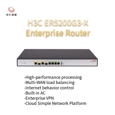 H3C ER5200G3-X Hoogwaardige ondernemingsrouter van de nieuwe generatie