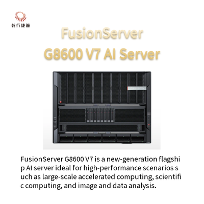 FusionServer G8600 V7 8U AI server 2 x 4e/5e generatie Intel Xeon Scalable processors