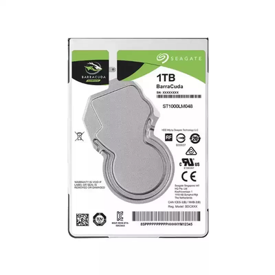 Seagate BarraCuda ST1000LM048 1TB 2,5" SATA 6Gb/s 5400RPM 128MB Interne laptop harde schijf HDD 7mm