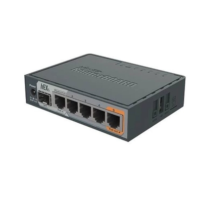 De Hexuitdraais 880Mhz 256MB L4 Gigabit Ethernet Router van Rb 760Igs van Mikrotikrouterboard