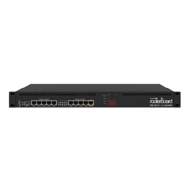 RB3011UiAS-RM 1GB RAM Datacom Switches PoE uit op Haven 10 2x1.4GHz cpu