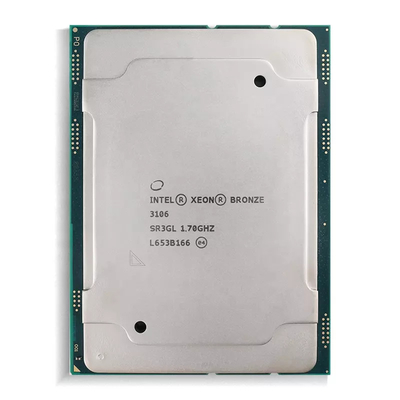 11M Cache Intel Xeon Brons 3106 Bewerker 1,70 GHz 8 Kern