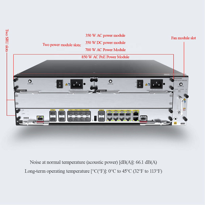 Van de het Netwerkrouter 2*SRU van de NetEnginear6300 HUAWEI Onderneming de Groef4*sic Groef