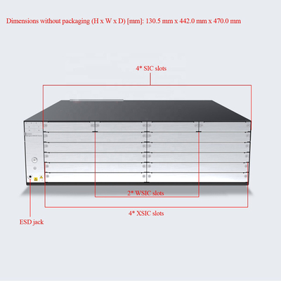 Van de het Netwerkrouter 2*SRU van de NetEnginear6300 HUAWEI Onderneming de Groef4*sic Groef
