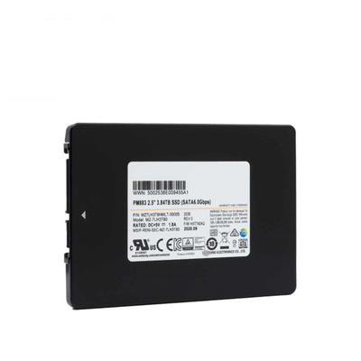 MZ7LH3T8HMLT Samsung PM883 3,84 TB 6Gb/S 2,5“ Solid-state drive het met 256 bits van AES