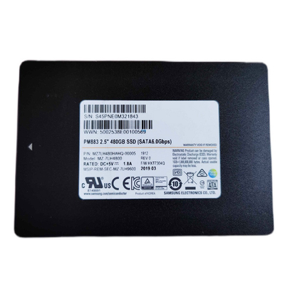 De Interne Harde Aandrijving SSD 480GB MZ7LH480HAHQ van Samsung PM883