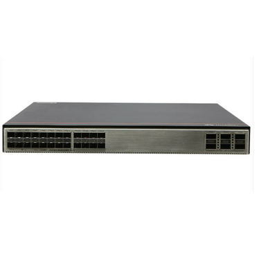 Schakelaar 24 10G SFP+ 6 40GE QSFP van S6730S-S24X6Q Huawei met inbegrip van 1 Voeding van 600W AC