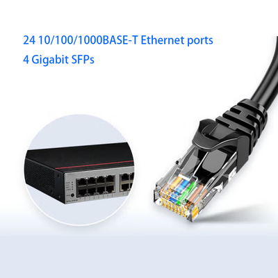 S5735S-L24T4S-QA2 Huawei Switch 24 Port Gigabit Ethernet+4 Gigabit Glasvezel Port