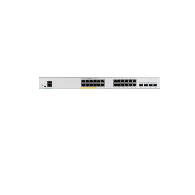 C1000-24T-4G-L Enterprise Network Switch 24 Poort POE Power Supply 4 SFP Uplink Interfaces