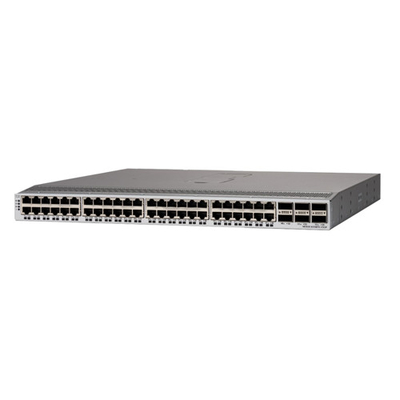 N9K-C93108TC-FX3P Core Cisco Switch 10 Gigabit Ethernet 1RU 2.16 Tbps 6x40/100G QSFP28-poorten