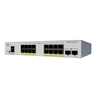Cisco C1000-16T-E-2G-L Gigabit Ethernet Enterprise-class Layer 2 switches 16 poorten Gigabit uplink interface 2 SFP's