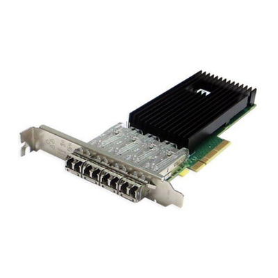 SILICOM PE310G4I71LB-XR Quad Port Fiber SFP+ 10 Gigabit Ethernet PCI Express Server Adapter Intel® FTXL710BM1 gebaseerd