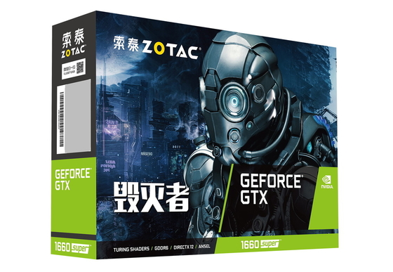 Nieuwe ZOTAC GTX1660S 1660 SUPER Graphics Card Videocards GeForce gtx1660S 6G Graphics Card NVIDIA GTX 1660 SUPER