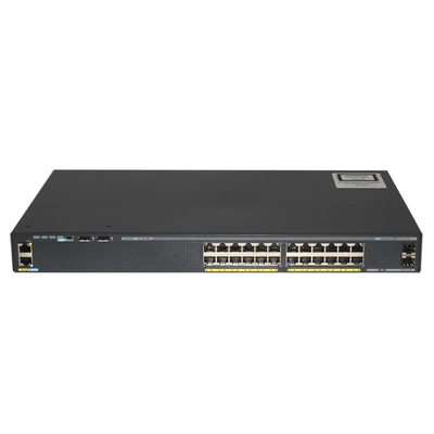 CISCO WS-C2960X-24PS-L 24 poort gigabit Ethernet POE netwerk Switch