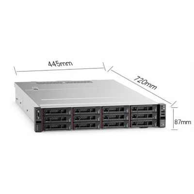 Lenovo HR650X 2U Rackserver Goud 5218*2/128G/480G+4*1.2T/R730-8i