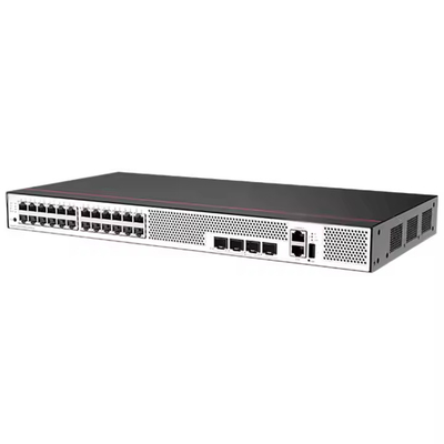 S5735S-L24T4X-A1 24 10/100/1000BASE-T Ethernet-poorten 4 10 Gigabit SFP+ AC Power Supply Access Switch