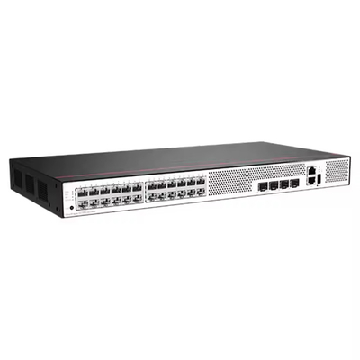 S5735S-L24T4X-A1 24 10/100/1000BASE-T Ethernet-poorten 4 10 Gigabit SFP+ AC Power Supply Access Switch