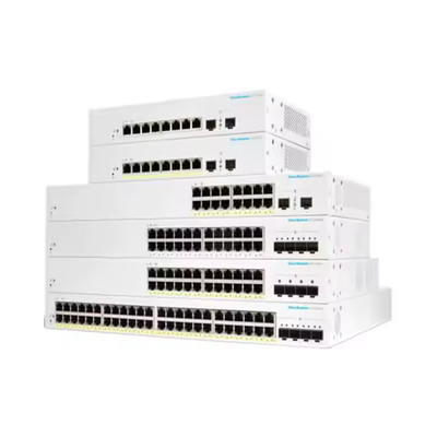 Business 350 Series Managed Switch CBS350-8FP-E-2G-CN 10/100/1000 PoE+ Ports 60W Stroombudget 8 Gigabit Ethernet 2 SFP P
