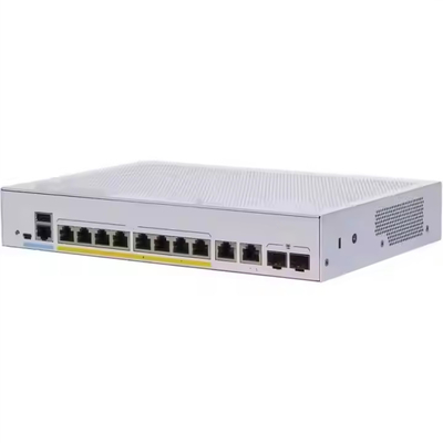 Business 350 Series Managed Switch CBS350-8FP-E-2G-CN 10/100/1000 PoE+ Ports 60W Stroombudget 8 Gigabit Ethernet 2 SFP P