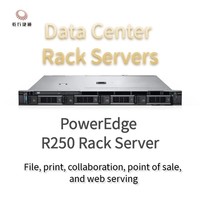 1U PowerEdge R250 Rack Server Premium Aanpassing