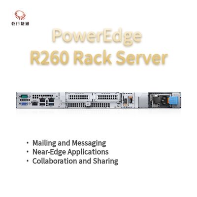 PowerEdge R260 Rack Server 17-in chassis for Near-Edge and SMB applications
