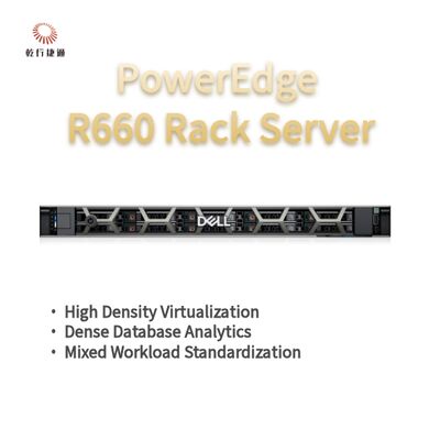 Dell PowerEdge R660 Rack Server, flash storage system, xeon cpu server, custom storage server