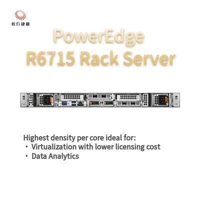 Dell PowerEdge R6715 Rack Server, aangepaste opslagserver, 2-weg server