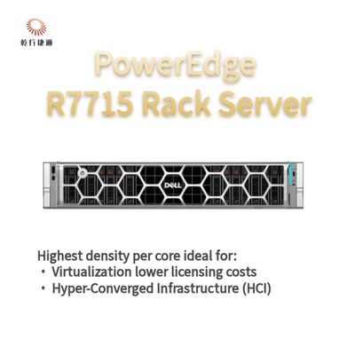 Dell PowerEdge R7715 Rack Storage Server, aangepaste opslagserver, 2-weg server