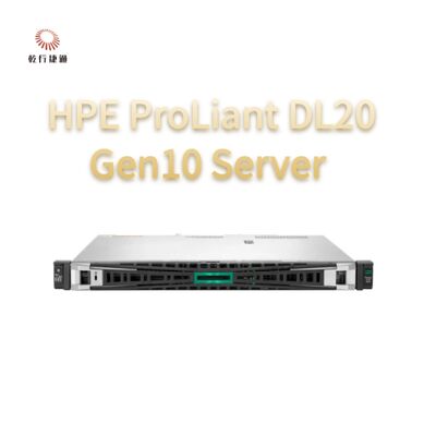 HPE ProLiant DL20 Gen10 Server Compact Versatile Voor Retail Chain Enterprises,2 way server, data opslag server