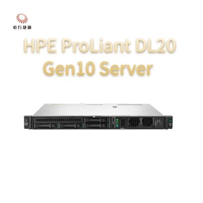 HPE ProLiant DL20 Gen10 Server Compact Versatile Voor Retail Chain Enterprises,2 way server, data opslag server