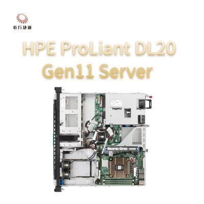 HPE ProLiant DL20 Gen11 Rack Server, flash opslag systeem, xion cpu server