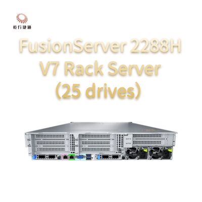 FusionServer 2288H V7 Rackserver (25 schijven) Robuuste prestaties, hoge betrouwbaarheid en beveiliging, efficiënte energiebesparing en intelligente O&M