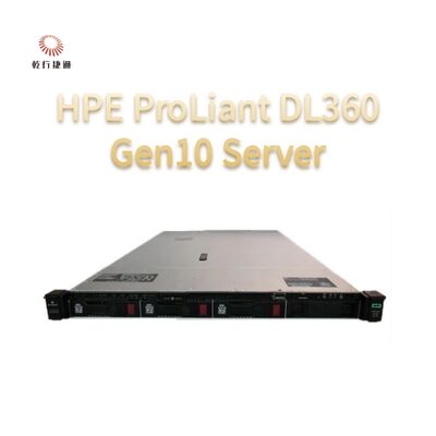 4 tot 128 Core Processor HPE ProLiant DL360 Gen10 Rack Server voor virtualisatie en databases