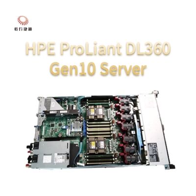 4 tot 128 Core Processor HPE ProLiant DL360 Gen10 Rack Server voor virtualisatie en databases