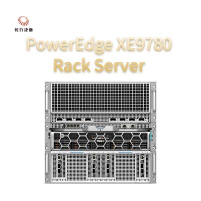 PowerEdge XE9780 Rackserver Gebouwd voor AI-modeltraining en inferentie Luchtgekoelde AI-servers ontworpen voor prestaties, eenvoud en naadloze integratie